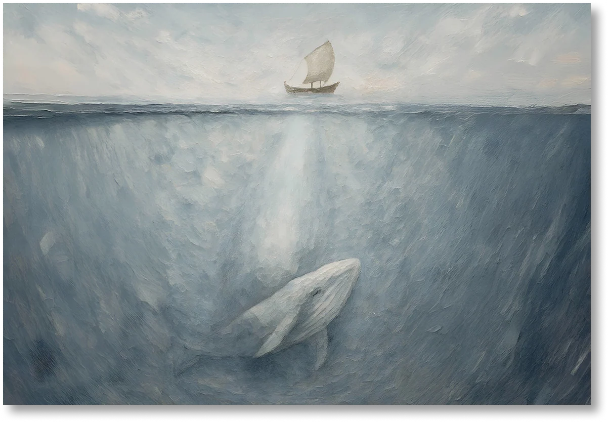 Jonah And The Whale - Print