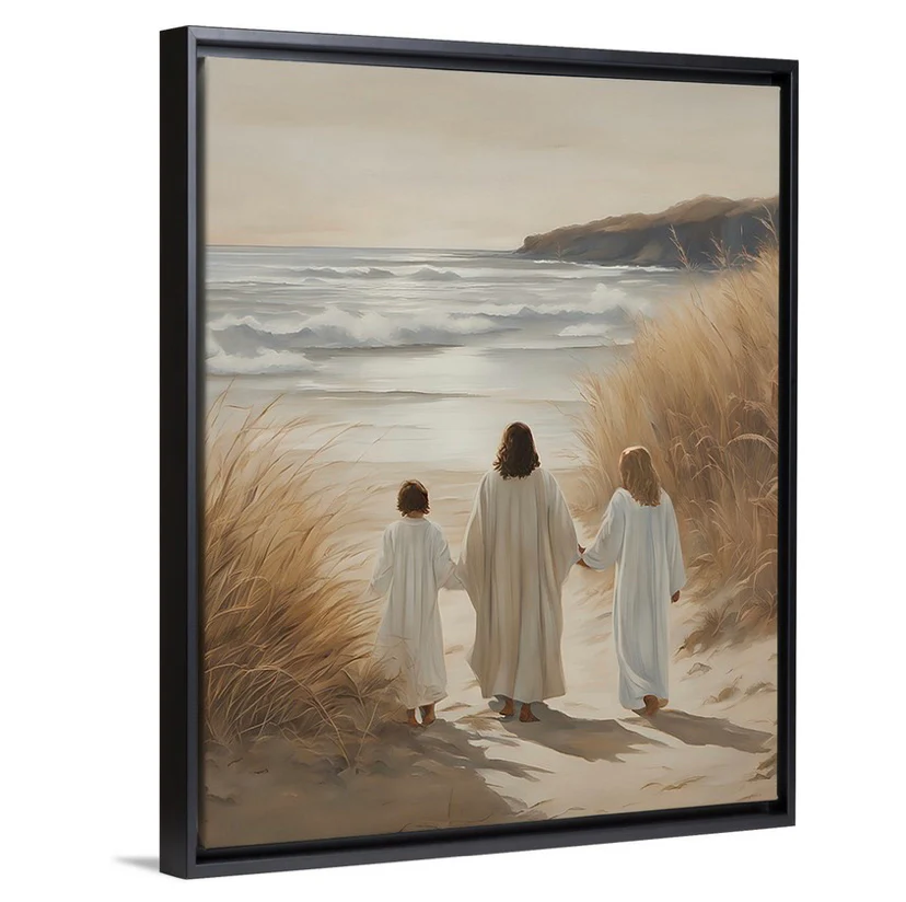 Footprints Of Faith - Canvas - Image 5