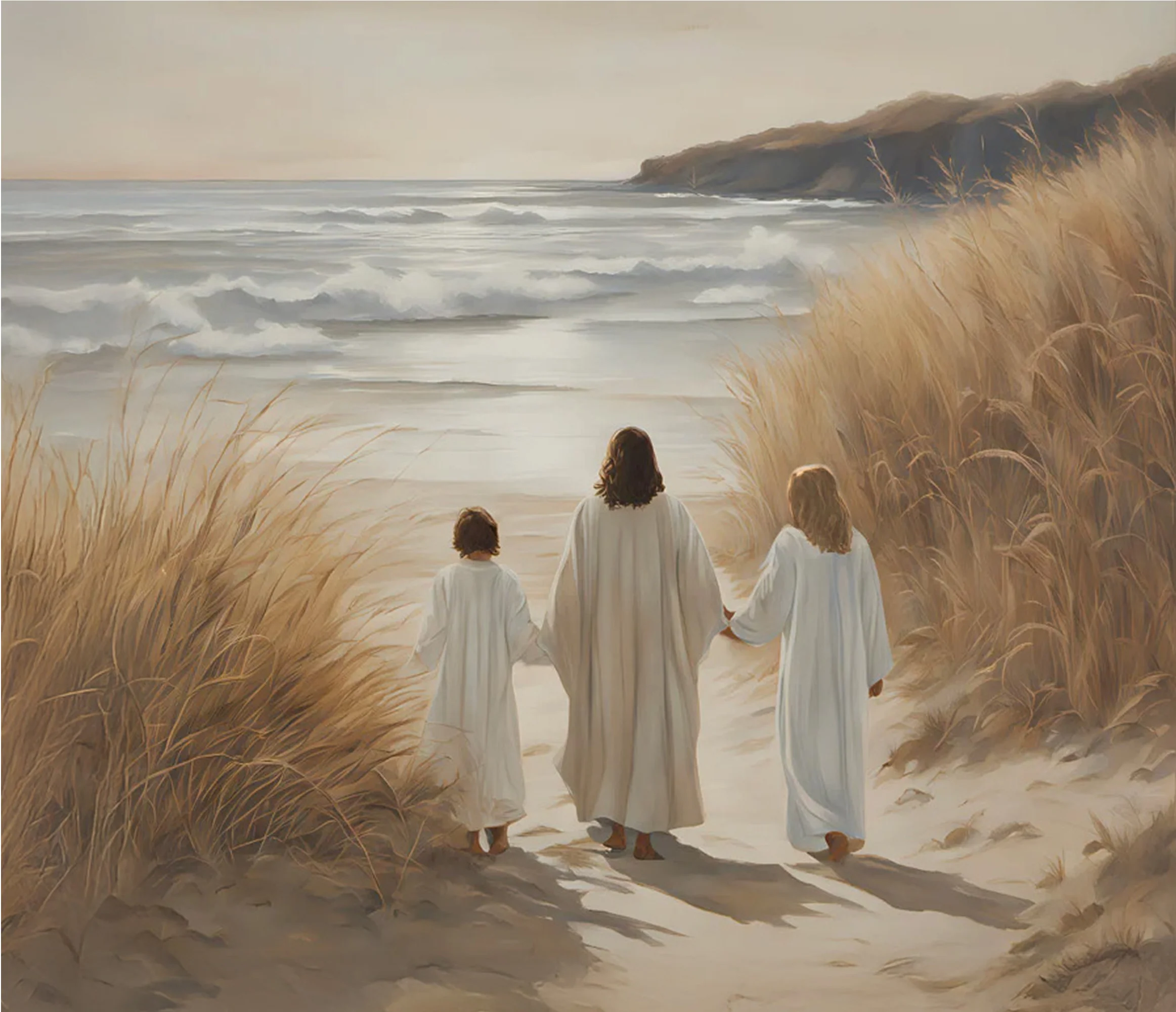 Footprints Of Faith - Canvas - Image 8